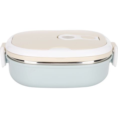 Récipient de nourriture thermique isolé par acier inoxydable portatif de bote à lunch pour le travail d'enfants d'étudiant couche unique 900ml (1/4)
