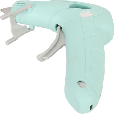 Machine à colle thermofusible miniature rechargeable par USB, à préchauffage rapide (10 W), avec 30 bâtons de colle, idéale pour les réparations domestiques. (1/5)