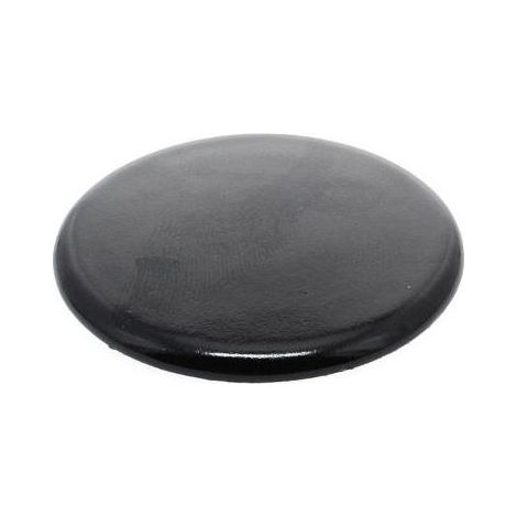 Indesit/Cannon Genuine Auxiliary Hob Burner Cap (Shiny Black)
