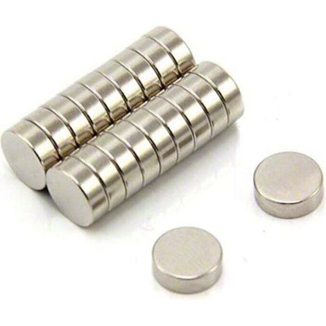 Aimant néodyme 25 aimants néodyme N52 disque 8x3mm (1/3)