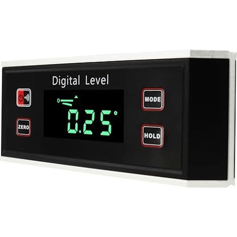 Digital electronic inclinometer, IP65 waterproof protractor with magnetic V-groove base (1/5)