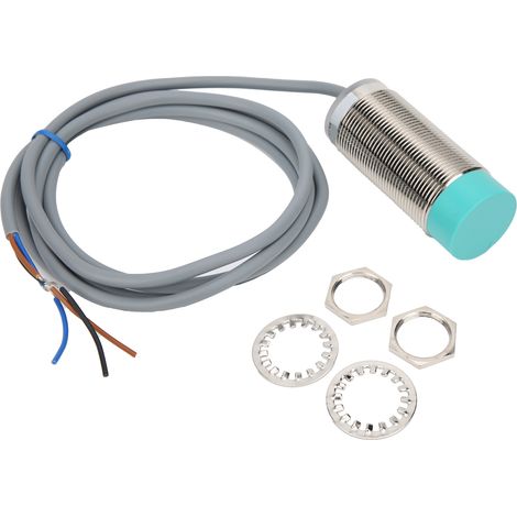 Bouton de proximité cylindrique BERM 3 fils, équipement de contrôle sans contact 10-30V DC