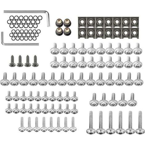 Kit di bulloni per carenatura moto da 137 pezzi (1/4)