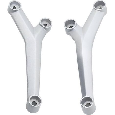 Kit de soportes para estriberas traseras de pasajero para motocicleta Trident 660 TRIDENT660 2021-2024 Plata (1/5)