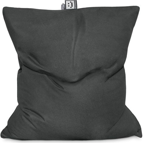 Big Pouf Naylim Mate pour Extérieur ou Intérieur Gris Unique Gris