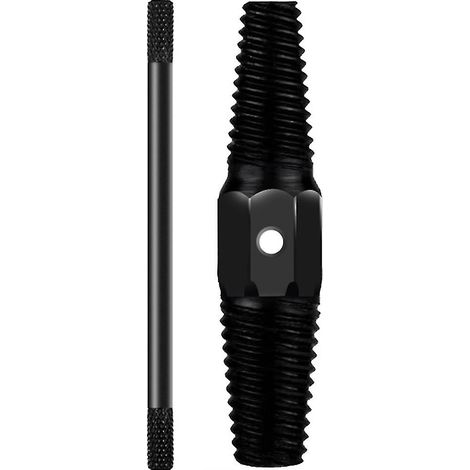 Broken wire double end extractor sliding screw extractor suitable for 1/2 inch, 3/4 inch, black (1/5)
