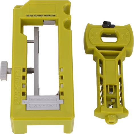Gabarit de perçage repère charnière porte outil montage loquet ciselage marquage pour portes épaisses 1-3/8 1-3/4 pouces vert (1/5)