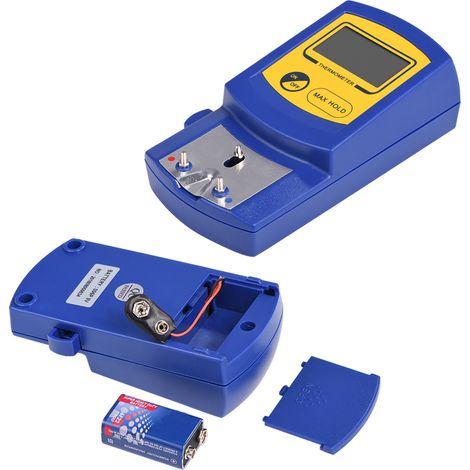 Lötkolben-Thermometer FG-100 Temperaturmessgerät mit LCD-Bildschirm, 0-700°C (1/5)