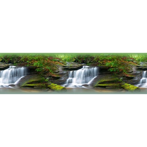 Frise de papier peint adhésive cascade - 14 x 500 cm de Sanders & Sanders (1/2)