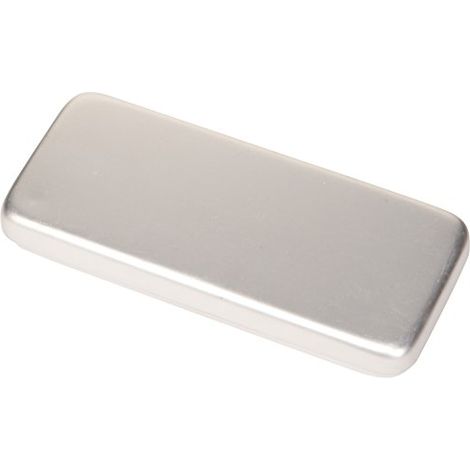 GIMA 26662 Scatola Alluminio, 17,5 x 7,6 x H 2 cm, Blu (1/3)