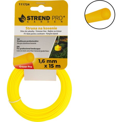Trimmerfaden Grazer Pro 1,6 mm, L-15 m, rund