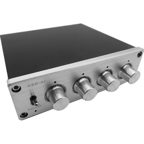 Distributeur audio, 1 entrée, 4 sorties, interface RCA, sélecteur de signal, sélecteur de source, contrôle du volume. (1/5)