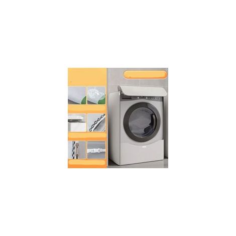 Housse de Machine à Laver,housse anti-poussière et anti-vieillissement,pour Sèche-Linge à Pompe,sèche-Linge à Chargement Frontal, (1/5)