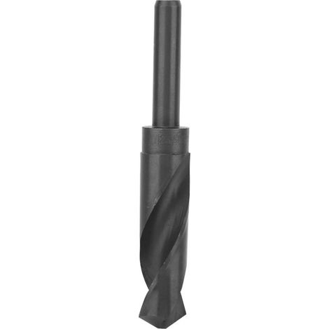 Broca helicoidal de acero rápido HSS, 23,5 mm de diámetro, alta resistencia y precisión para perforación profesional.