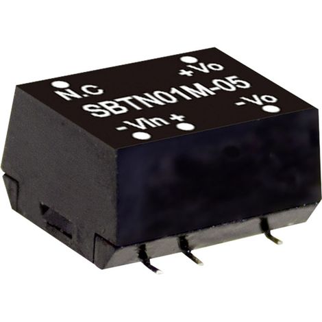 MEAN WELL SBTN01L-05 DC/DC-Wandlermodul 200 mA 1 W Anzahl Ausgänge: 1 x Inhalt 1 St.
