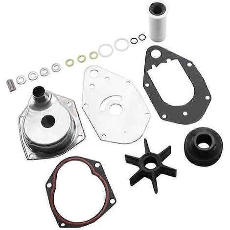 Kit de réparation de pompe à eau 46-812966A12 compatible avec les moteurs hors-bord Mercury Mariner 40/45/50/60 hp