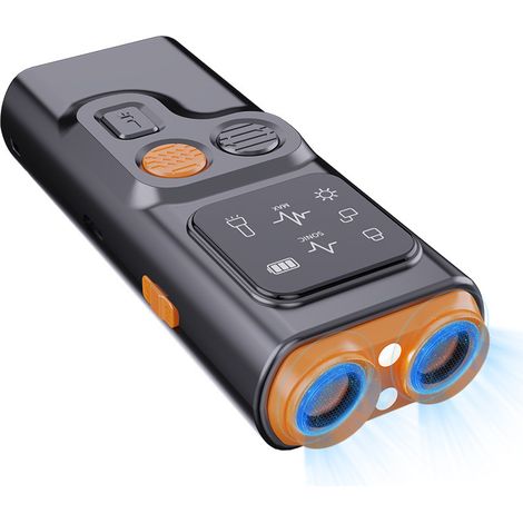 Dispositivo antiladridos, modos ajustables, pantalla HD, luz LED integrada, para perros