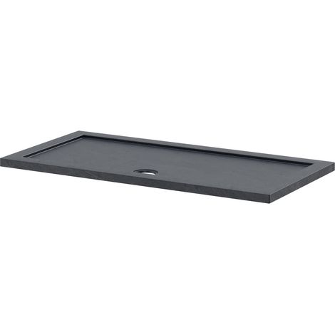 Pearlstone Slate 1400mm x 700mm x 40mm Rectangular Shower Tray (1/4)