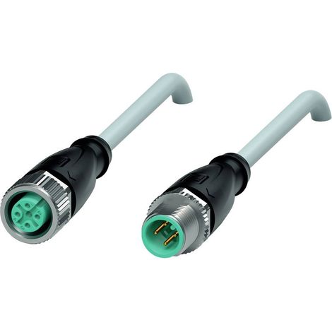 Pepperl+Fuchs 240775-0045 Connettore confezionato per sensore o attuatore 2.5 m Numero di poli: 4, 4 1 pz. (1/3)