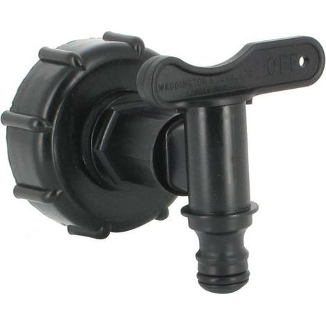 Raccord S60X6 - Robinet PEHD pour cuve eau 1000 L (1/4)