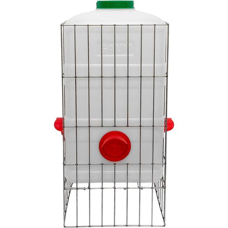 Mangeoire Diy Volailles Avec Protecteur Et Réservoir De 30l - Gaun (1/3)