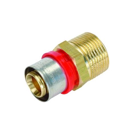 RACCORDO DIRITTO MASCHIO A PRESSARE TIEMME - 32 x 1"