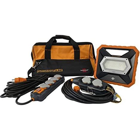 Brennenstuhl Conjunto foco LED inalámbrico plástico negro (1/2)