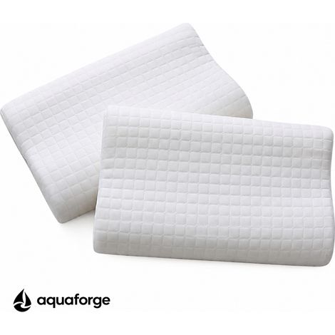 Almofada Cervical Ergonómica Espuma Viscoelástica Respirável 30 x 50 cm (1/5)