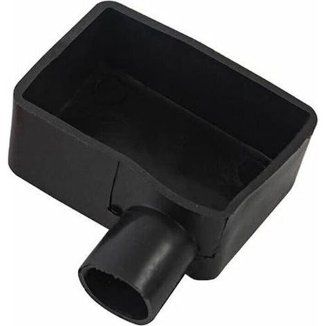 Couvre-borne batterie, couvercle de protection flexible noir (1/4)