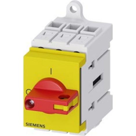 Lasttrennschalter Rot, Gelb 3polig 16 mm² 16 A 690 V/AC Siemens 3LD30300TK13