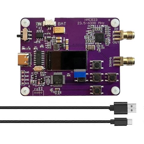 6-GHz-HF-Signalgenerator, Modul 23,5 MHz – 6000 MHz, Tastaturversion