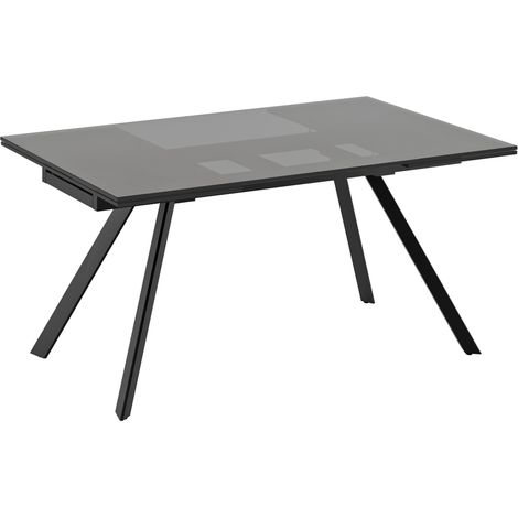 Ausziehbarer Tisch 160 - 240 x 90 cm - Smokey (1/4)