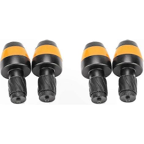 JIAJIEFANG Set mit 4 wasserdichten Lenkerlichtern mit Blinkern für Fahrräder (1/5)