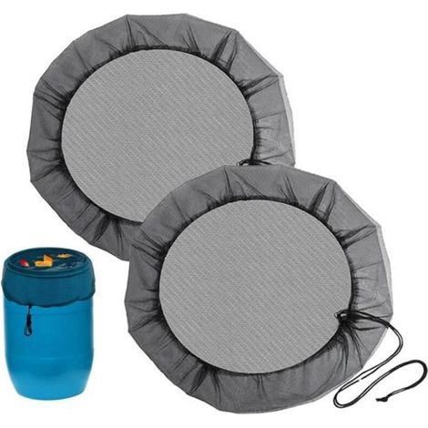 Adjustable 60 cm Rain Barrel Spouts - Mosquito-Proof - Set of 2 (1/4)