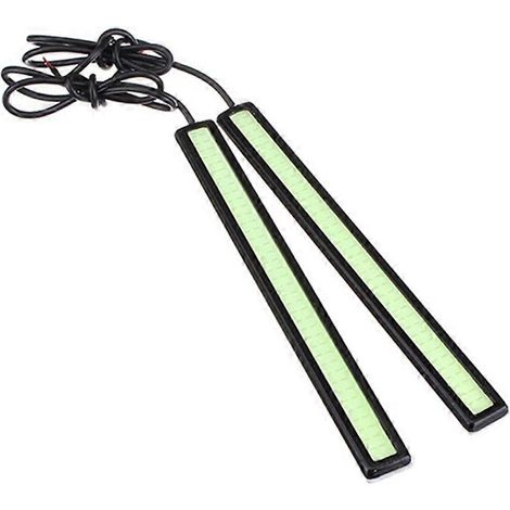2 x 84 LED COB Super Lumineuses pour Voiture, Feux de Jour/Antibrouillard, Étanche, 12V, 6W, Bleu Glace (1/5)