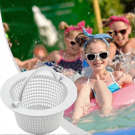 Panier de skimmer de piscine - Filtre de nettoyage compact à mailles fines 15,8 cm x 15,8 cm x 7,6 cm Accessoire de rechange pour piscine 2025 (1/2)