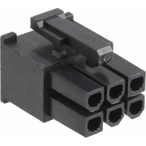 Connecteur Mini Fit PCIe Mâle 6 Voies