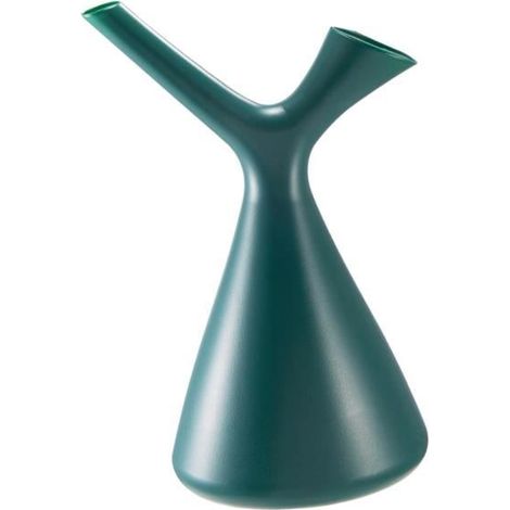 Arrosoir 1,5 L, double tête décorative, plantes d'intérieur plantes en pot fleurs outil d'arrosage en forme de V outils Vert
