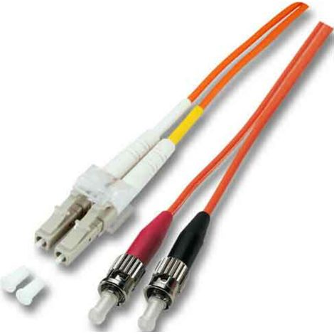 EFB-Elektronik LWL Duplexkabel 1m 2xLC/2xST 50/125 O0321.1