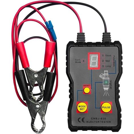 Kit de test et de nettoyage d'injecteurs de carburant, injecteur de voiture 12 V (1/5)