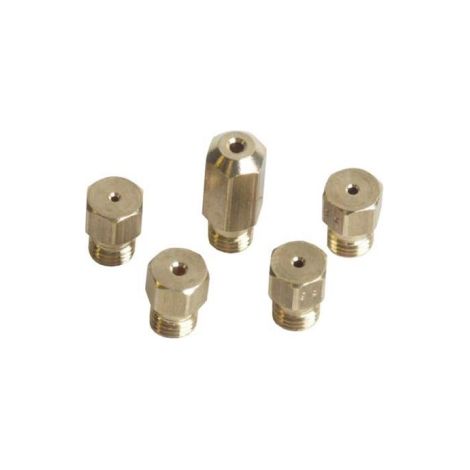 Jeu d'injecteurs gaz naturel (293573-29453) (50272249009) Four, cuisinière ARTHUR MARTIN ELECTROLUX, FAURE, ELECTROLUX, ZANUSSI,