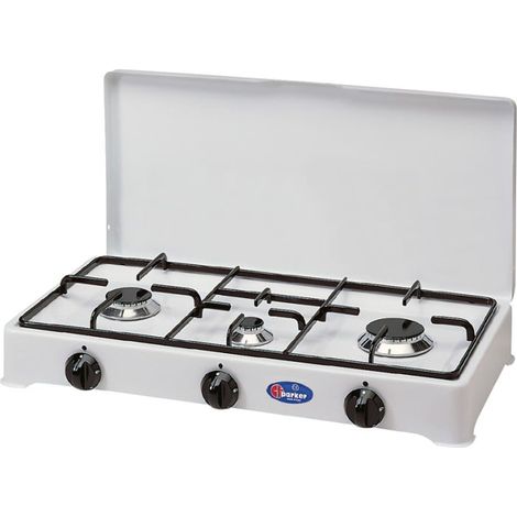 CFParker Fornello a Gas 3 Fuochi Gpl / Metano mod. 5328CBGP - Fonte di alimentazione: Metano (1/4)