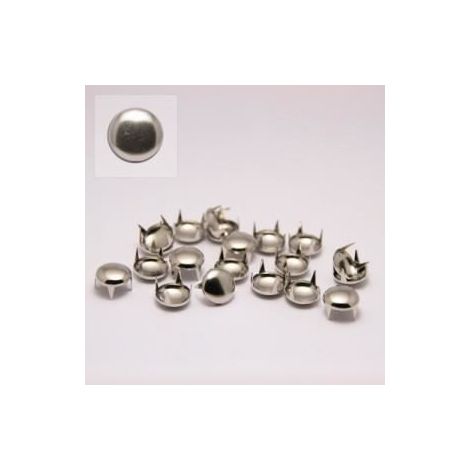 Clous à griffes - KI SIGN - 8mm - Argent - Lot de 50 - Sans nickel (1/2)