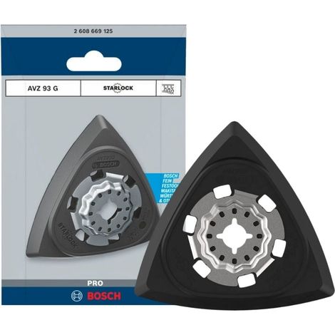 BOSCH 2.608.669.125 Sanding plate AVZ93G 93mm x 93mm x 93mm