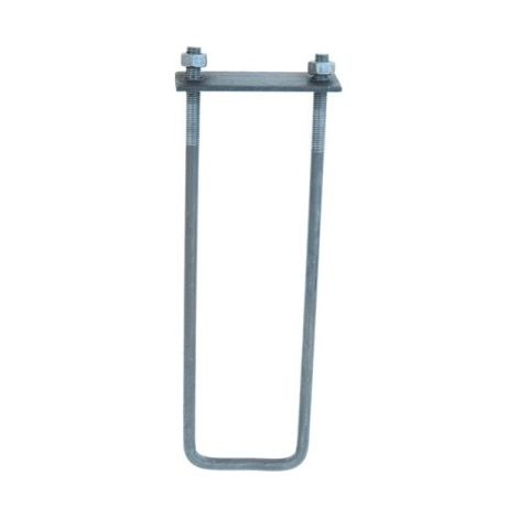 U-Anker M12L-350MM mit Blech + 2 Muttern - lbkub 12350