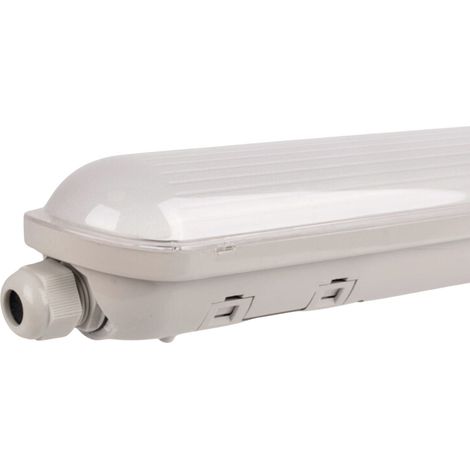 Réglette LED étanche / Lampe de secours - CCT - Connectable -