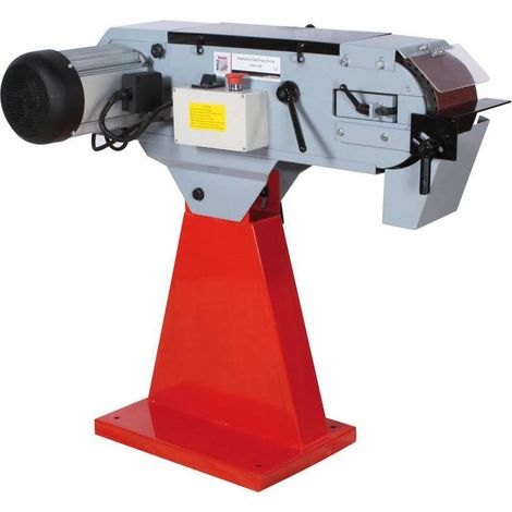 HOLZMANN Ponceuse à bande métal 2 vitesses 2 000 x 150 mm - 4 000/5 900 W 400 V - triphasé