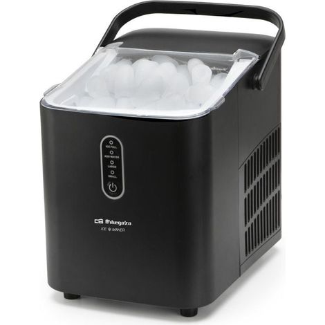 Orbegozo MHH 1200 Macchina per Cubetti di Ghiaccio Inox 12 kg/giorno