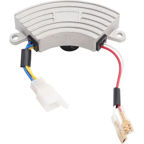 Dpofirs Régulateur de Tension Automatique pour Générateur D' monophasé 2KW-3,5KW, Stabilisateur de Tension pour Générateur, AVR scellé en Résine (1/5)