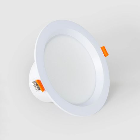LED Downlight Einbaustrahler 12W Rund LUX CRI90 Ausschnitt Ø 125 mm IP44 No Flicker 4000K Neutralweiß